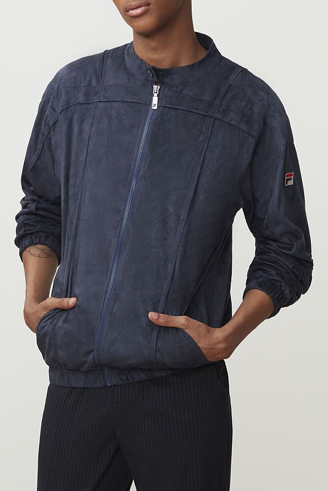 Fila Terrinda Jacket Navy - Mens - 05218YLEA